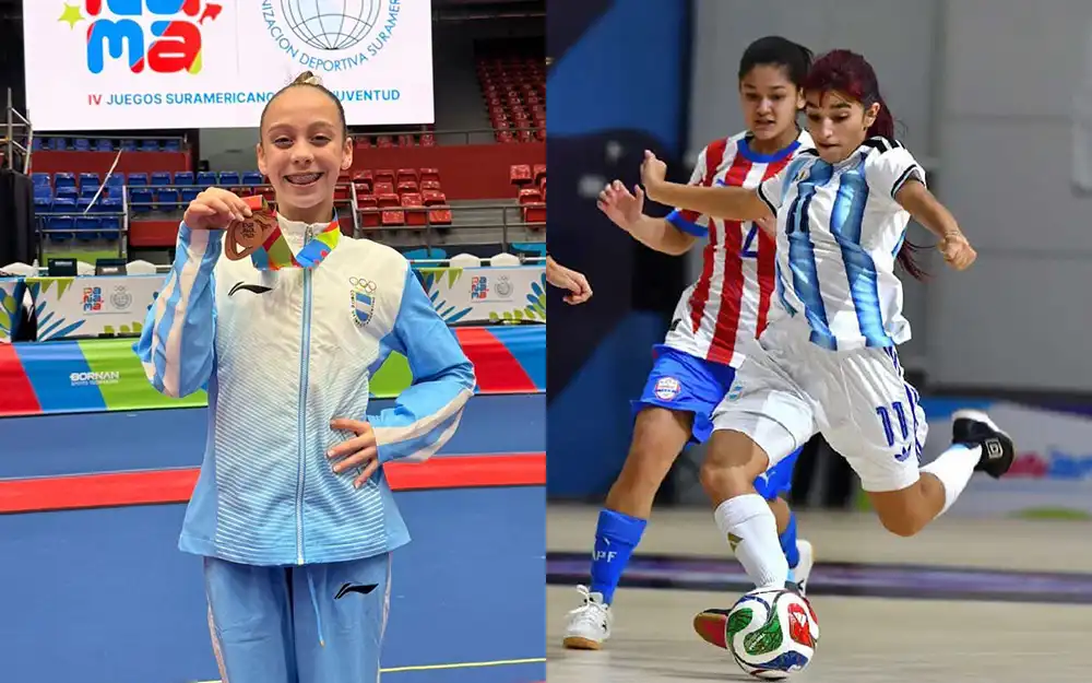 Martina Begnes y Naira Ramírez