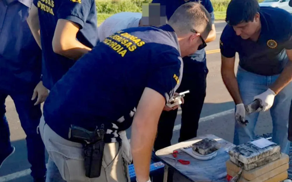 Salieron de Escobar y los detuvieron en Concordia con casi 8 kilos de droga