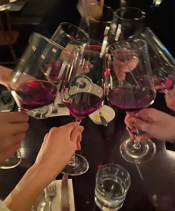 Drindis de copas de vino