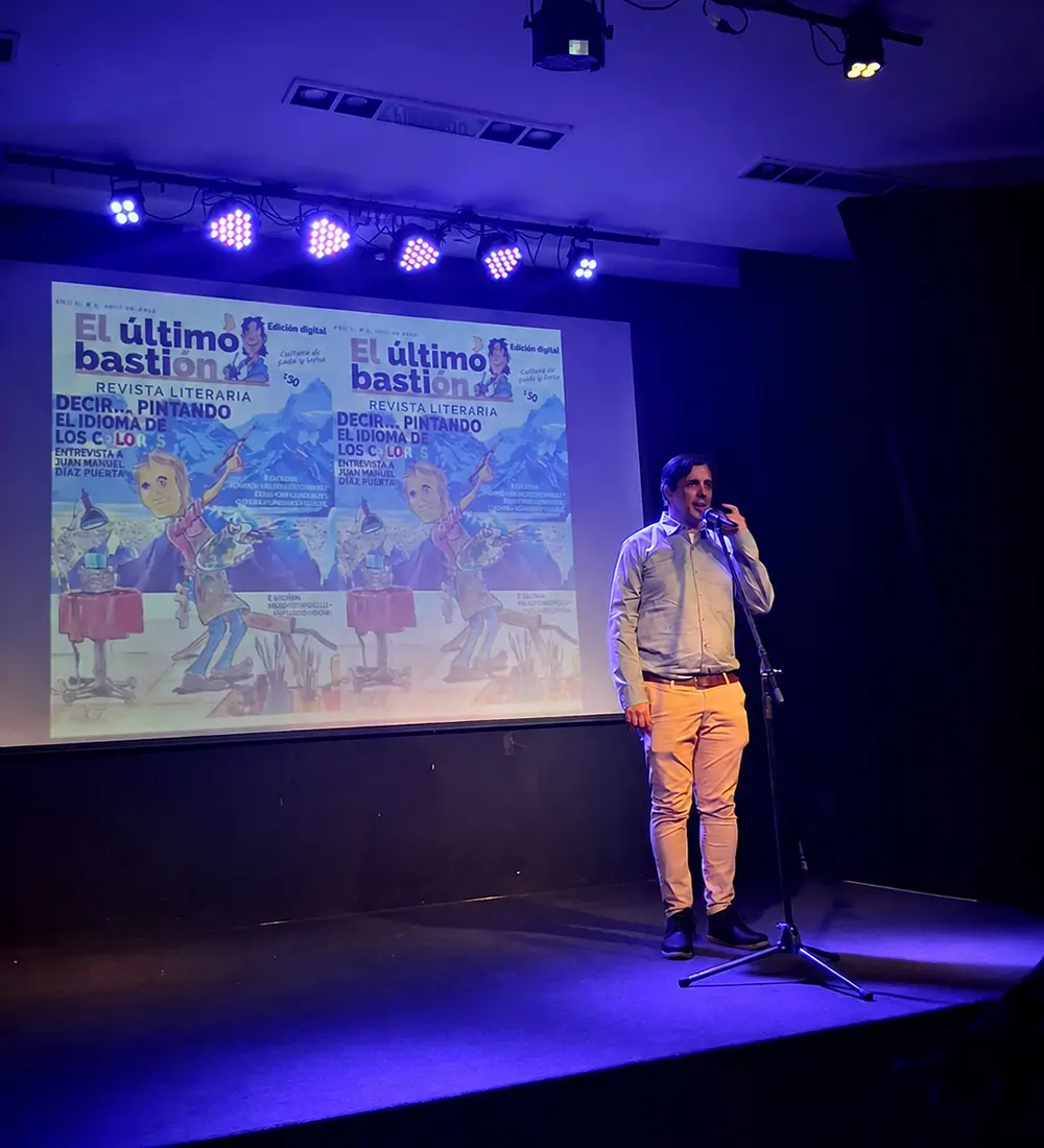 Cristi&aacute;n Trouv&eacute;, fundador y editor de El &Uacute;ltimo Basti&oacute;n
