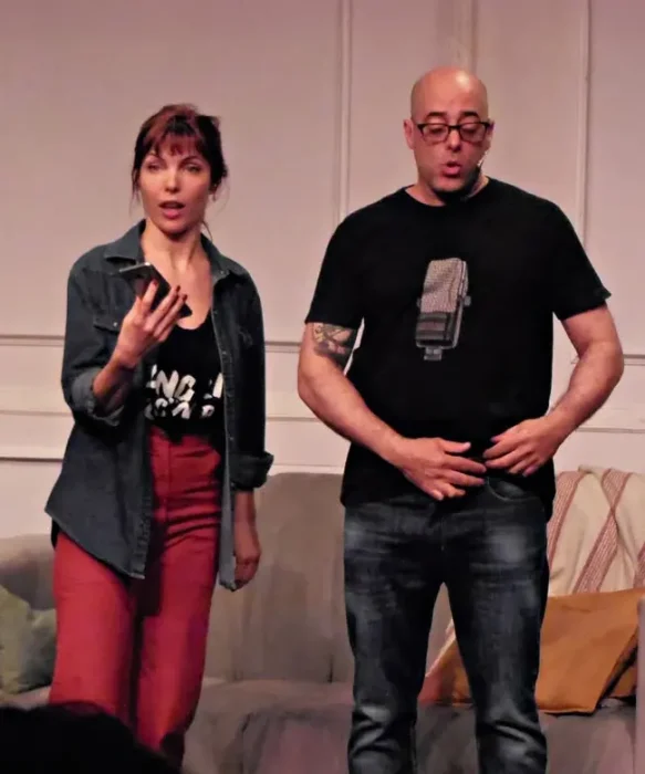 Josefina Scaglione y Sebastián Presta