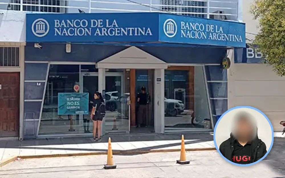 Detuvieron a un prófugo por el intento de robo al Banco Nación de Escobar