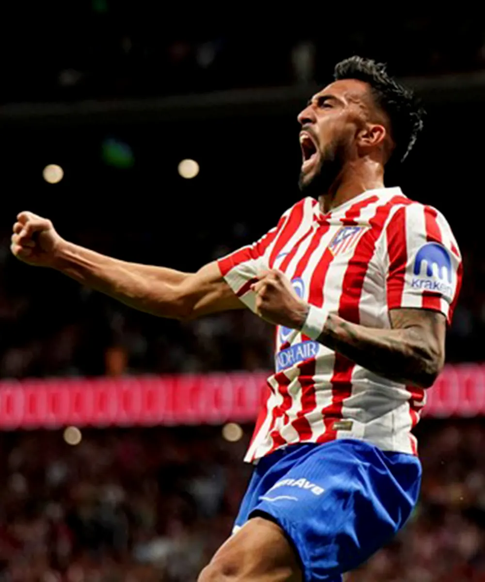 Nicol&aacute;s Gonz&aacute;lez actualmente pertenece al equipo del Atl&eacute;tico de Madrid.