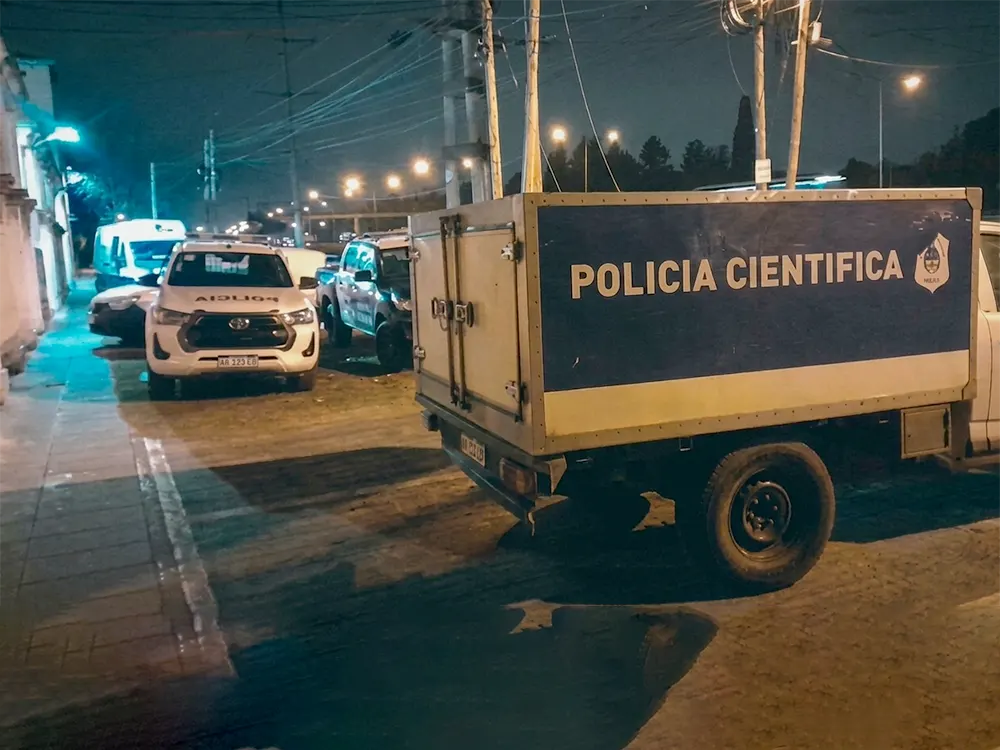 Policía Científica realizó pericias en el lugar donde el hombre fue arrollado por el tren