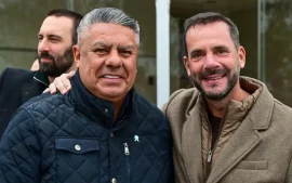 Chiqui Tapia y Ariel Sujarchuk