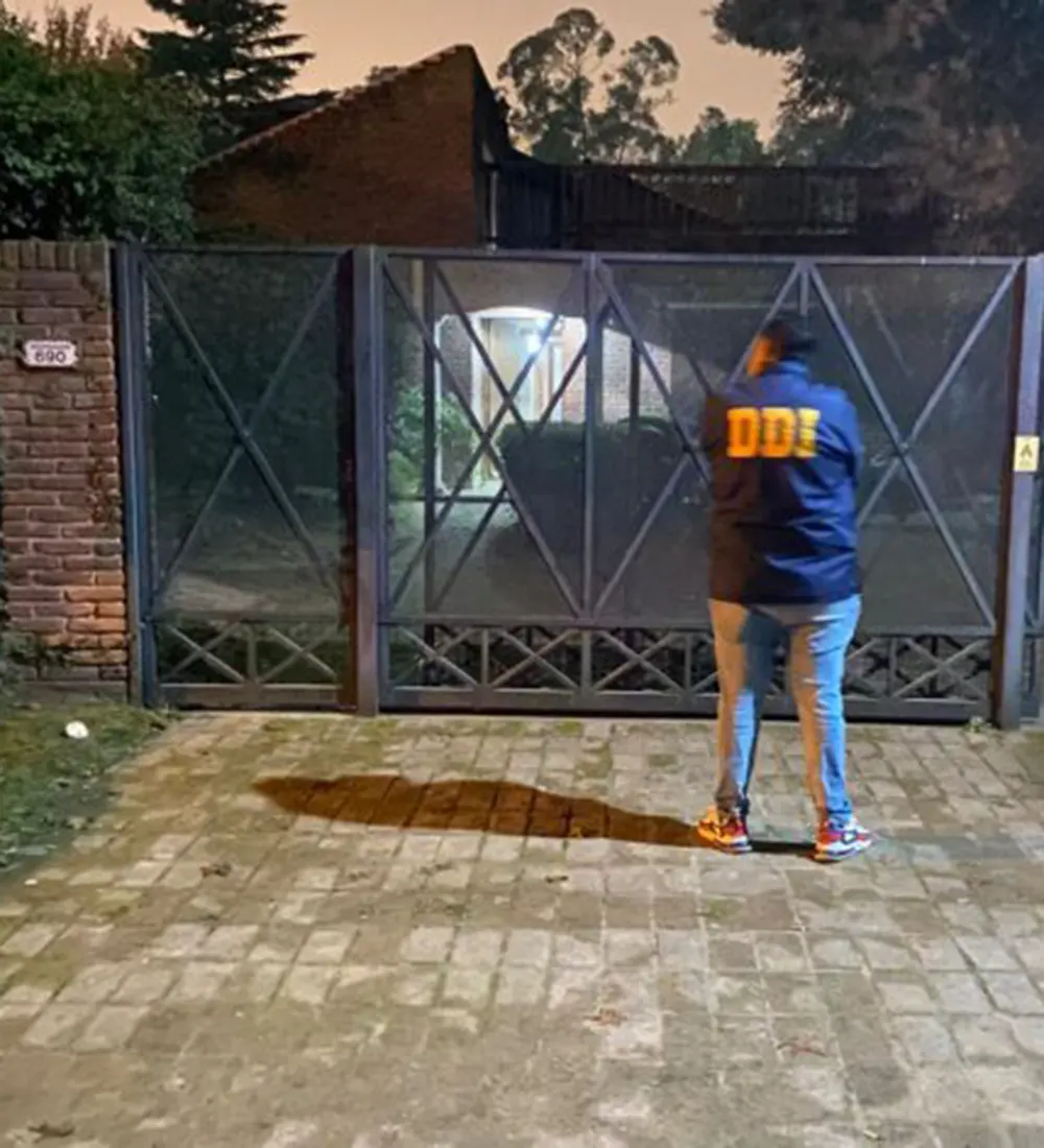 Vivienda donde el empresario fue secuestrado.
