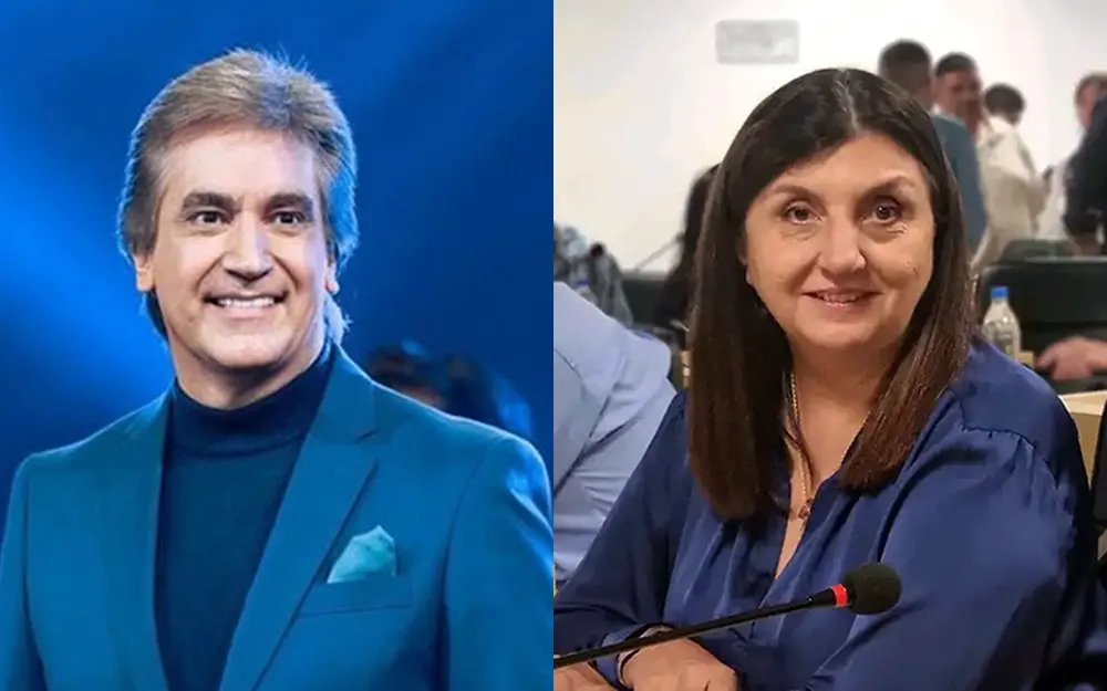 Dante Gebel y Mariana Huber
