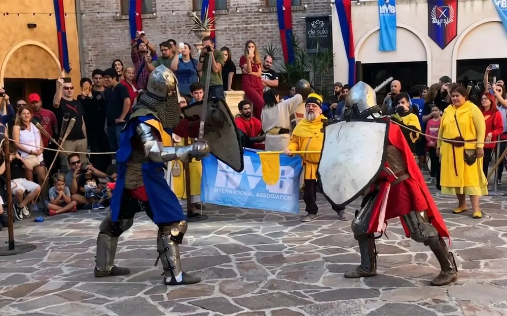 Entre castillos y guerreros, la magia del universo medieval llega a Torre Pueblo