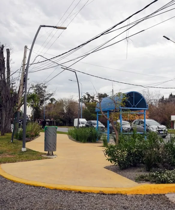 Paseo Luis Gonzalez, h&eacute;roe de las Malvinas.