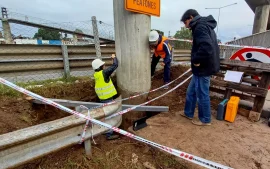 Autopistas del Sol construirá un nuevo puente peatonal en el kilómetro 50