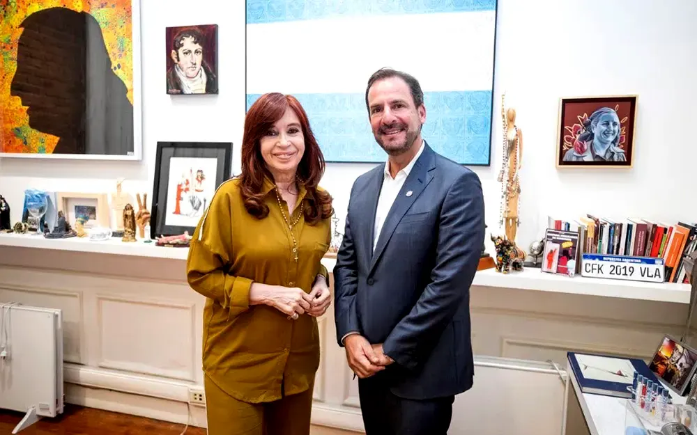 Sujarchuk respaldó a Cristina Kirchner a un año de la condena por la causa Vialidad