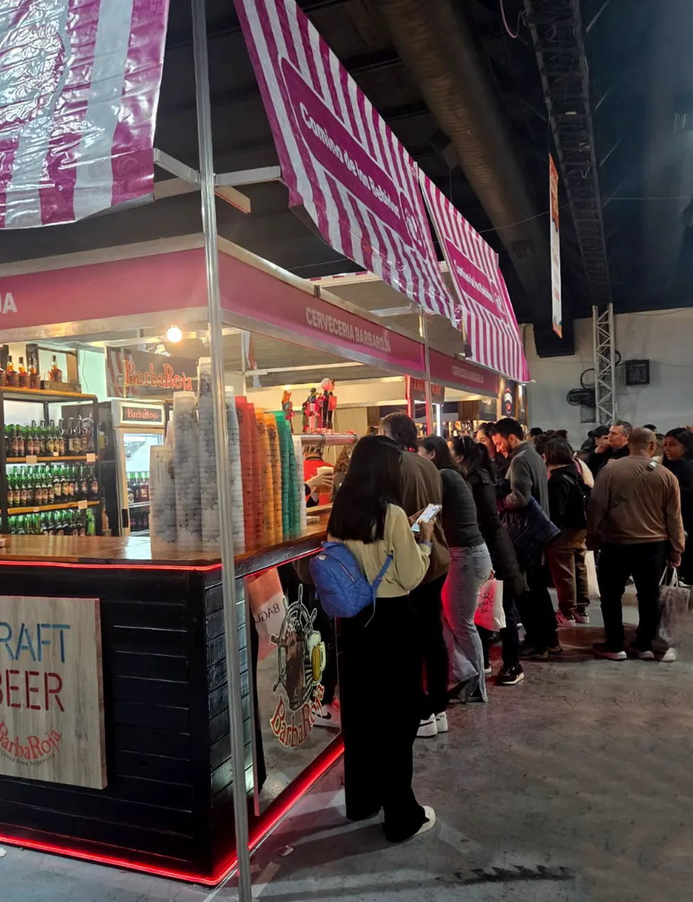 Stand de BarbaRoja en Caminos y Sabores