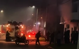 Distribuidora de golosinas kachito se incendió.