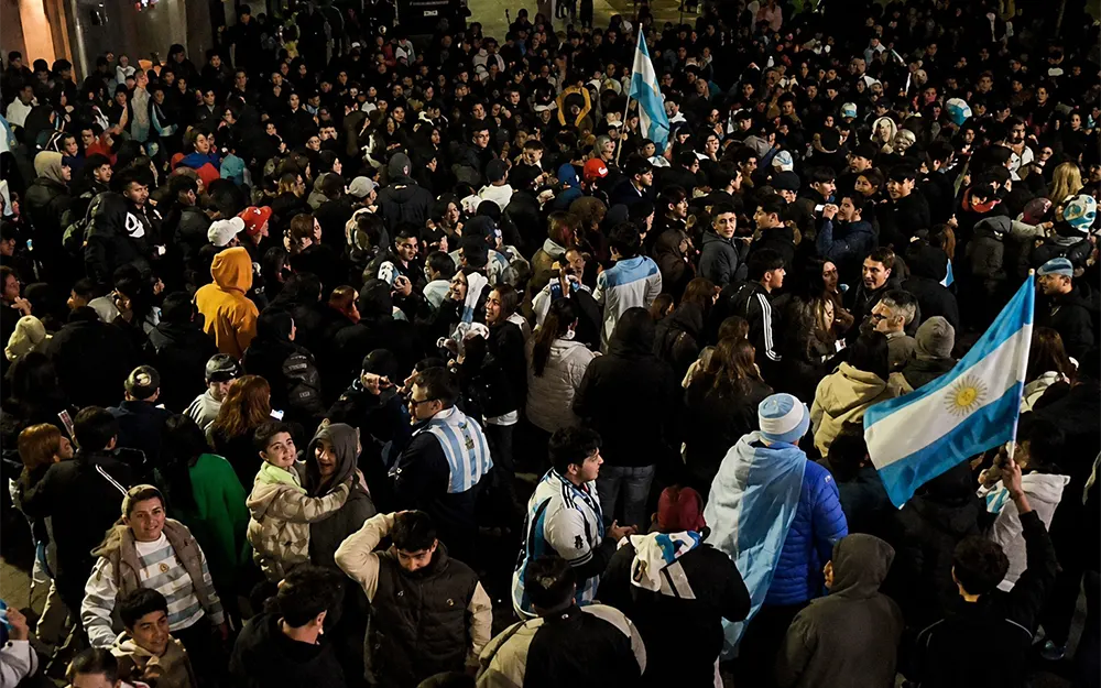 festejos argentina mundial