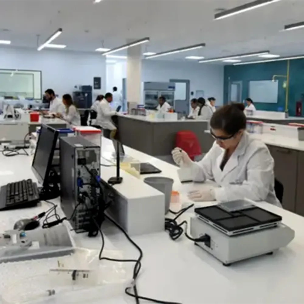 En la planta de Gar&iacute;n se desarroll&oacute; la vacuna contra el Covid-19.