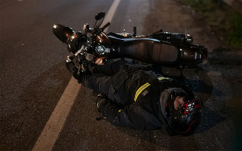 Un motociclista resultó herido en Panamericana tras una maniobra de otro vehículo