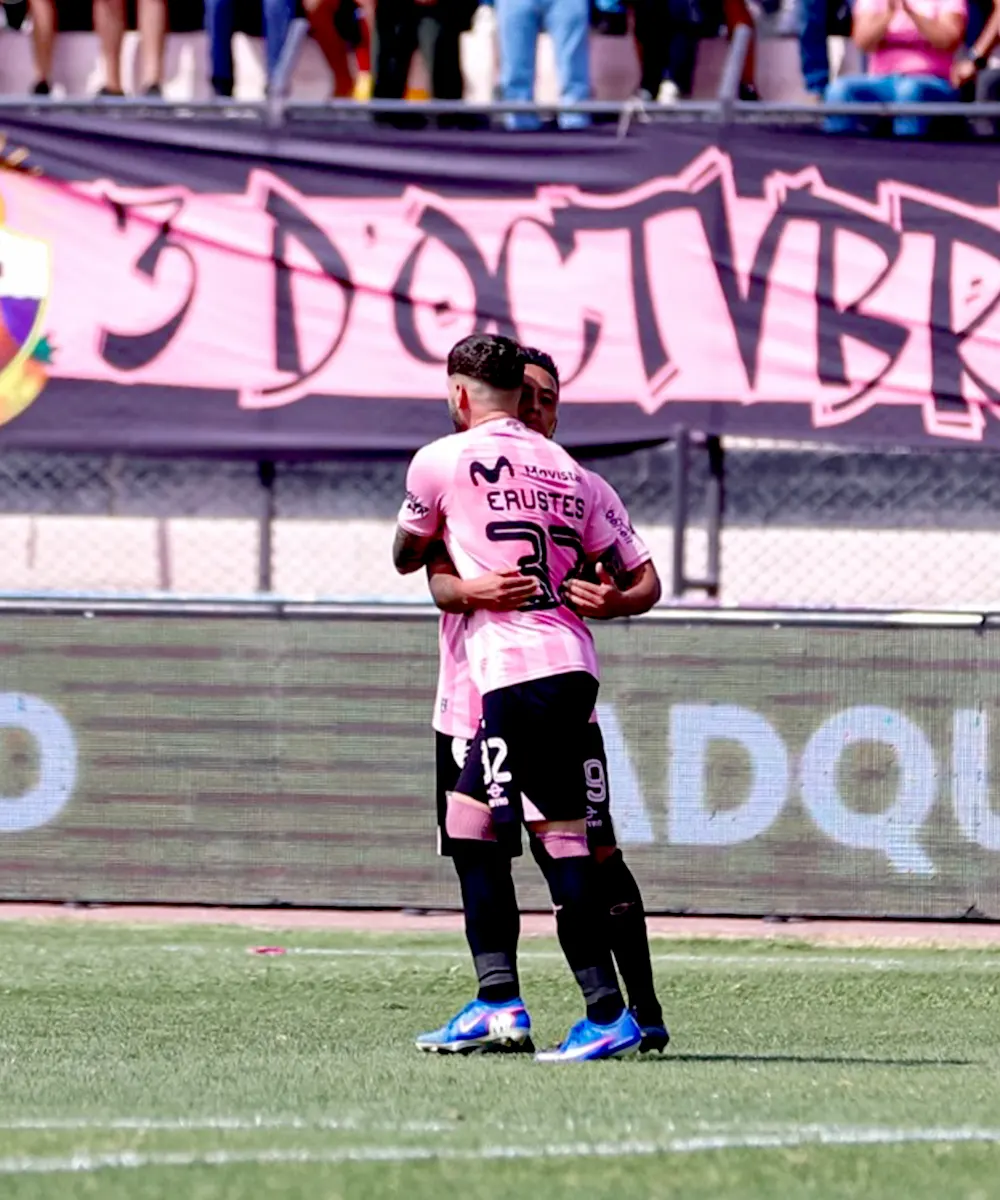 Pablo Erustes, festejo, gol.