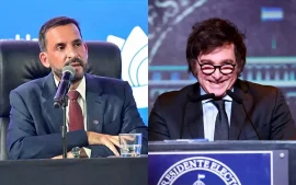 Sujarchuk custionó a Milei.