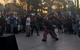 Adolescentes en la convocatoria de Famear Aura en Escobar.