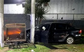 Un vecino de Savio falleció tras impactar contra un poste de luz.