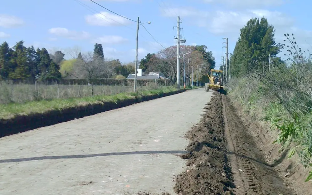 La Provincia asfaltará en Matheu 700 metros de la calle Juan B. Justo