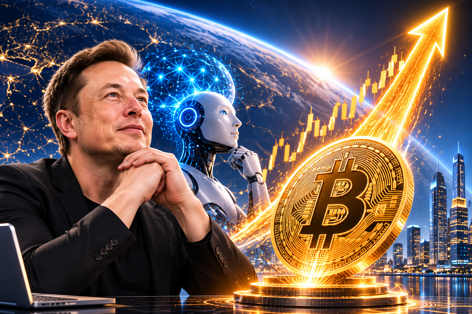 Elon Musk y Bitcoin