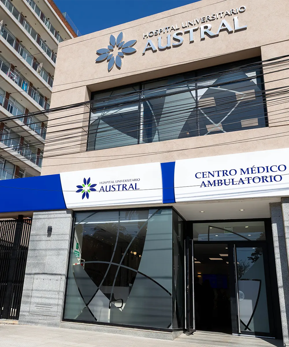 Fachada sede Escobar del Hospital Austral