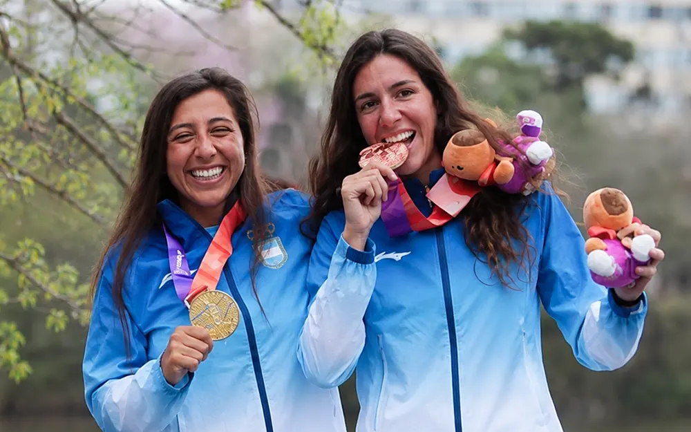 Juegos Suramericanos: oro y bronce para las hermanas Eugenia y Victoria De Armas
