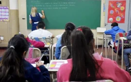 Alumnos en clases.