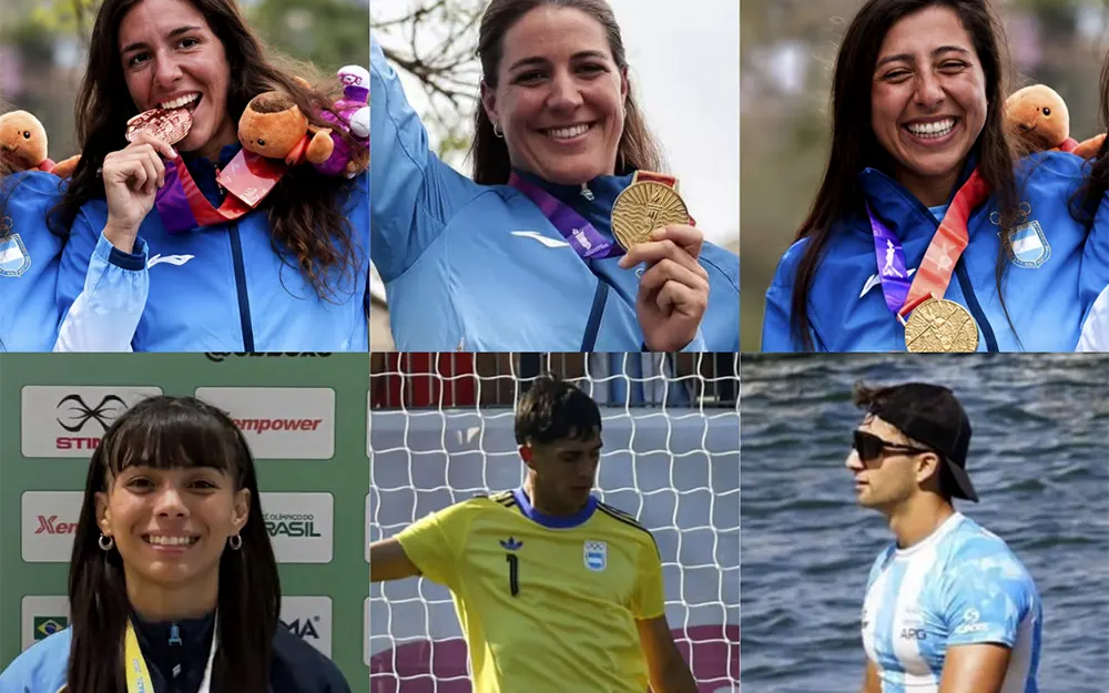 Escobar sumó seis medallas para el segundo puesto de Argentina en los Juegos Suramericanos