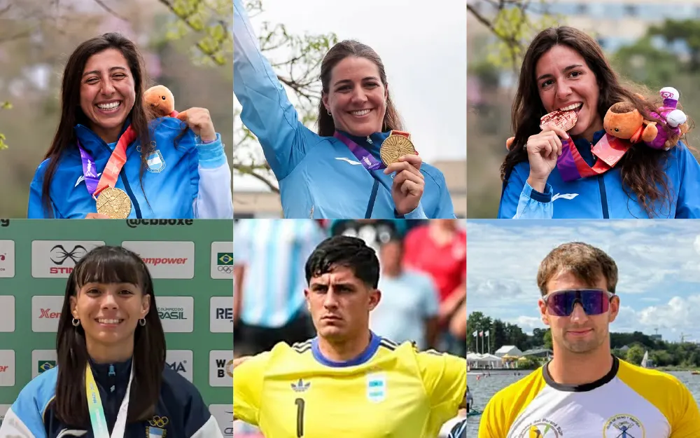 Escobar sumó seis medallas para el segundo puesto de Argentina en los Juegos Suramericanos