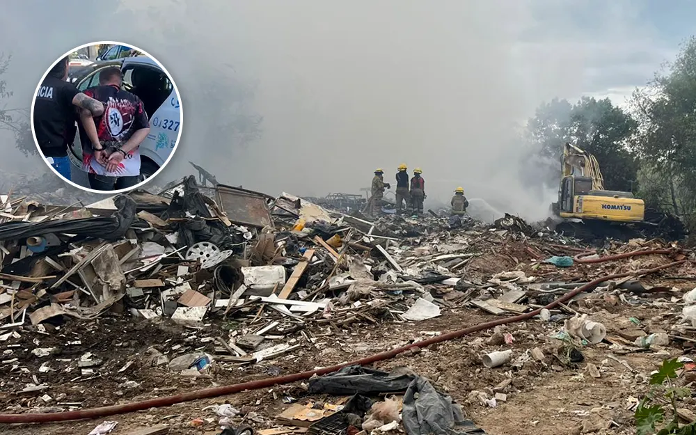 Deberá hacer 50 horas de tareas comunitarias por incendiar un basural en Maschwitz