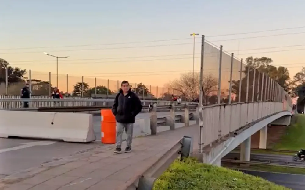 El puente de Garín permanecerá cerrado por un lapso mínimo de 30 días