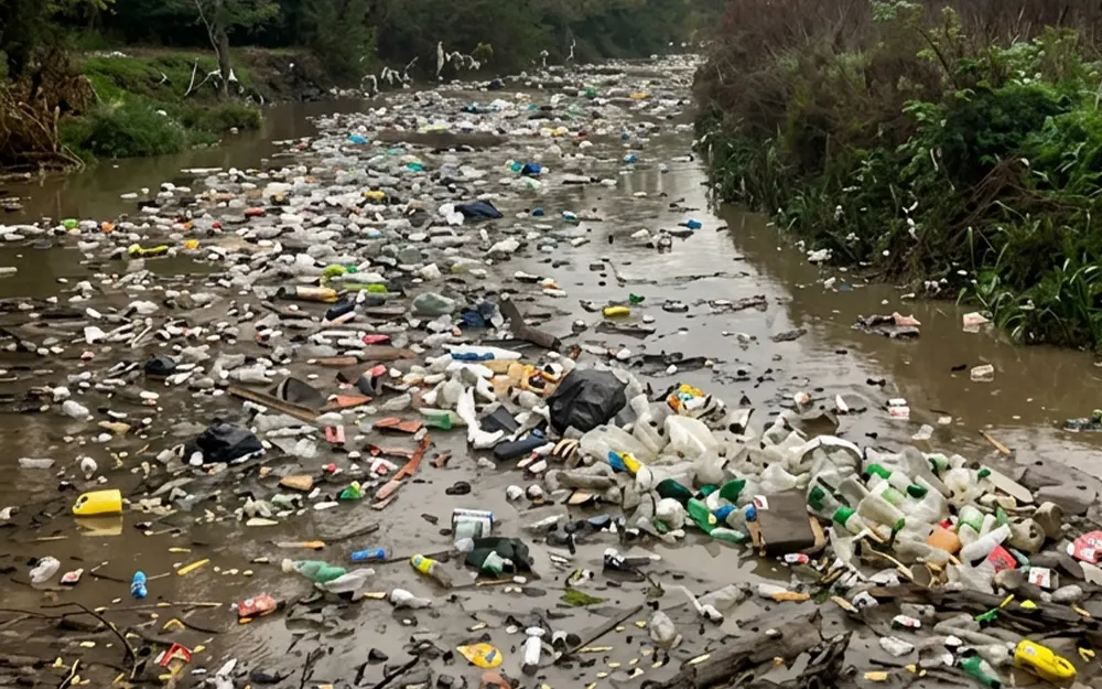 Alerta ambiental por la acumulación de residuos en el Arroyo Escobar