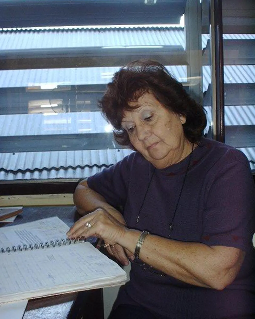 Mirtha Dechima en el Consejo Escolar