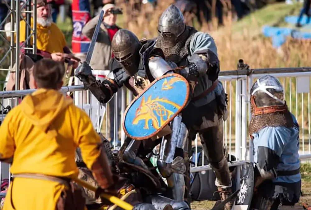 La feria medieval regresa a Escobar con guerreros, combates y shows en vivo