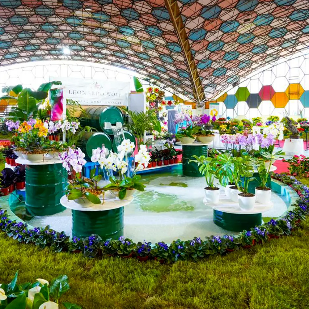 Exposici&oacute;n de flores.
