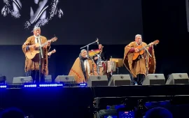 Los Manseros Santiagueños en la nueva edición de la Fiesta de la Flor.