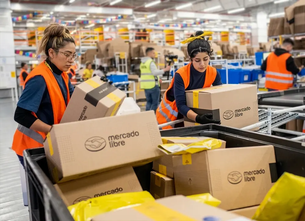 Empleados de Mercado Libre.