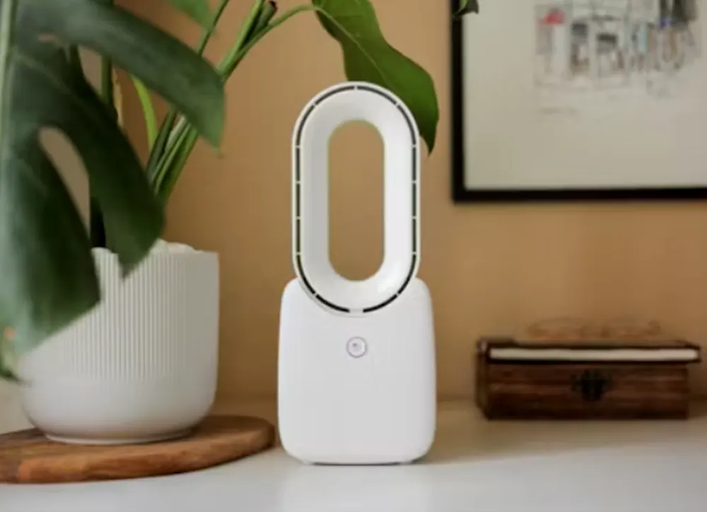 Purificador de aire en una casa